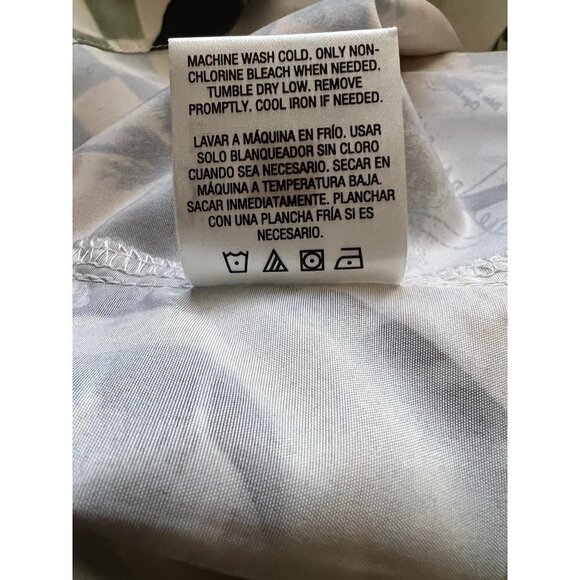 Outdoor Life Mens Hawaiian Aloha Button Front Shirt 2XL Pocket Nautical Fishing - Picture 7 of 7